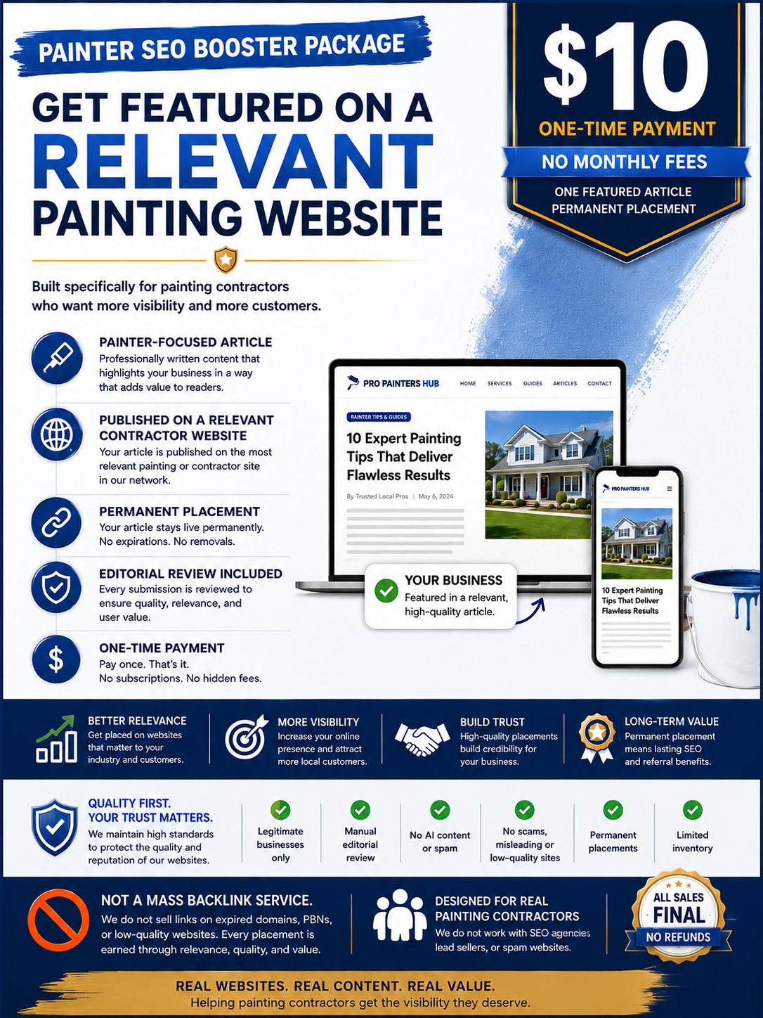 Painter SEO Booster graphic