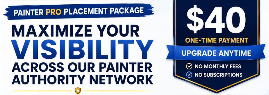 Painter Pro Placement hero graphic