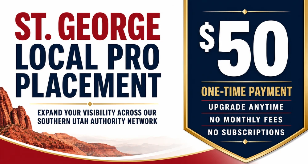 St. George Local Pro Placement hero graphic